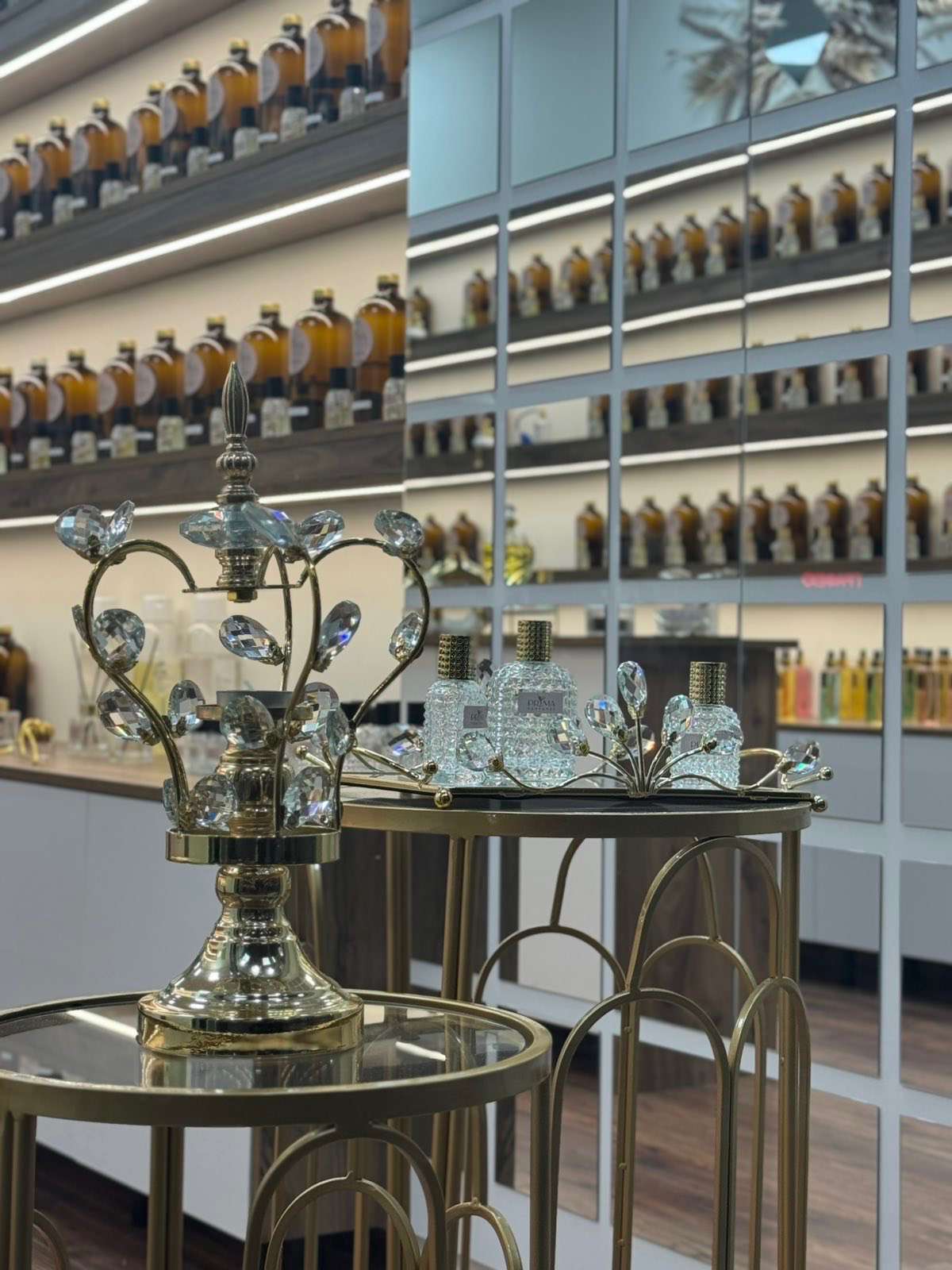Inside the Prima Perfumes boutique in Athens